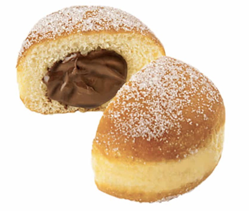 krapfen al cioccolato